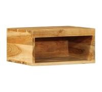 GCHDHAPB Home-Armadi & Storage,Armadi e rack di archiviazione multimediali,Mobile TV a parete 40x30x19 cm Acacia in legno massello