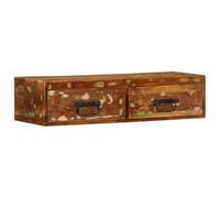 GCHDHAPB Home-Armadi & Storage,Armadi e rack di archiviazione multimediali,Mobile TV a parete 80x30x19 cm in legno massello recuperato