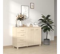 GCHDHAPB Home-Armadi & Storage, Buffet & Credenze, Credenza HAMAR Marrone Miele 113x40x80 cm Legno massello di pino