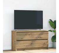GCHDHAPB Home-Entertainment Centri & Supporti Tv Mobile TV Artigianale Rovere 100x35x54 cm Legno Ingegnerizzato