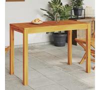 GCHDHAPB Home-Outdoor - Tavoli da giardino, 110 x 55 x 75 cm, in legno massello di acacia