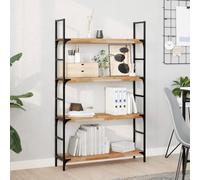 GCHDHAPB Home-Shelving, Mensole a parete e sporgenze, mensola galleggiante 100x20x4 cm in legno massello di acacia rifinito ad olio