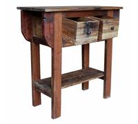 GCHDHAPB Home-Tables, Tavoli d'accento, Tavolini, Consolle Tavolo Consolle Misto Legno Riciclato 80x35x80 cm