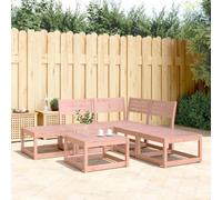 GCHDHAPB Outdoor Outdoor Furniture Sets-5 Piece Garden Sofa Set legno massello Douglas