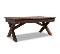 GCHDHAPB Tavoli, tavolini d'accento, tavolini da caffè-tavolino in legno riciclato misto, 110 x 60 x 45 cm