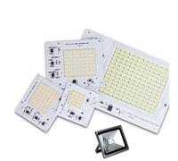 GCHNow Ruiziliang 1 pacchetto Lead Leads Chip Floodlight 2835 / 5730SMD Smart IC 220-240V 10W 20W 30W 50W 90W DIY for faretti esterni Giardino bianco caldo bianco(Warm white,220V 30W)