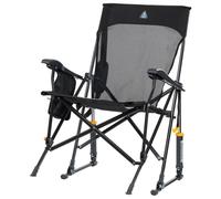 GCI - Breeze Rocker - Sedia da campeggio 75 x 65,5 x 99 cm grigio
