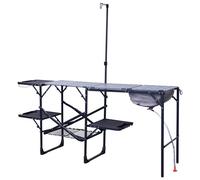 GCI - Master Cook Station - Armadio da campeggio 56,5 x 178 x 173,5 cm nero