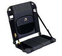 GCI Outdoor SitBacker - Sedile regolabile per canoa con supporto posteriore, colore: Nero