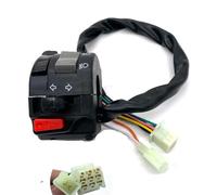 GCLANXI 1 pz Interruttore sinistro 22 mm 7/8" Controllo manubrio moto Faro Indicatore di direzione Fendinebbia Interruttore clacson for ATV Yamaha RXK 125 HONDA(Without choke)