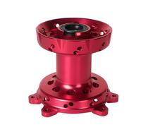 GCLANXI Accessori for motociclette CNC 36 fori mozzo ruota anteriore posteriore billet for Honda CR 125 250 2002-2007 CRF 250R 450R 450X 250X 2002-2017(Red Front)