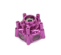 GCLANXI Accessori for motociclette Mozzo ruota anteriore freno a disco in alluminio CNC for Vespa Sprint150 Primavera 150 Accessori Parti ruote forgiate(Purple)
