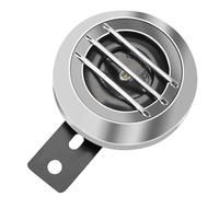 GCLANXI Altoparlanti a tromba rotondi for scooter, ciclomotori, moto da cross, ATV, kit clacson elettrico universale da 12 V, 1,5 A, 105 dB