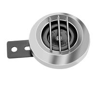 GCLANXI Clacson da 12 V, 1,5 A, 105 dB, rotondo, con altoparlanti, for scooter, ciclomotori, moto da cross, ATV, kit universale for clacson elettrico for moto