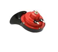 GCLANXI For clacson ad aria compressa universale for auto 12V 24V Kit di allarme elettrico a lumaca for moto, camion, SUV, barche, veicoli(Red 24V 1PCS)