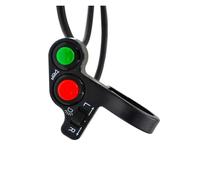 GCLANXI For interruttore manubrio moto bici elettrica scooter clacson indicatori di direzione pulsante on/off interruttore luce