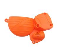 GCLANXI For Yamaha DT230 Loncin MT250 GPX TSE250R Kayo KT250 Hengjian HJ250 2T Protezione accensione in plastica Protezione frizione Copertura pompa acqua(Orange Clutch Cover)