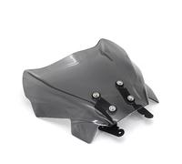 GCLANXI For YAMAHA MT-07 MT07 MT 07 Accessori Moto Parabrezza Anteriore Parabrezza Flusso D'aria Vento Deflettore 2021 2022 2023 2024(Smoky gray)