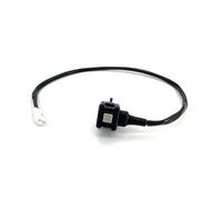 GCLANXI Interruttore di spegnimento del motore della motocicletta Connettore di spegnimento fiamma sul manubrio Pulsante luce ON OFF Universale for HONDA KTM YZF KXF RMZ(Grey(ON))
