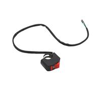 GCLANXI Interruttore di spegnimento fiamma universale for manubrio della motocicletta, pulsante ON/OFF for moto, motore, ATV e bici