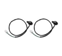 GCLANXI Interruttore di spegnimento momentaneo con blocco di accensione/spegnimento for manubrio della motocicletta, pulsante di arresto for cortocircuito for KAWASAKI KX-F(2 Pcs)