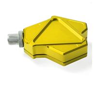 GCLANXI Leva frizione for moto Stunt, sistema di cavi di facile estrazione for YAMAHA YZF R125 R6 R1 R3 250 450 R25 R15 YZFR3 YZFR6 YZFR125 1999-2018(Gold)
