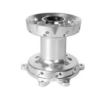 GCLANXI Mozzo ruota anteriore posteriore CNC da 36 fori for motocicletta for HONDA CRF250R CRF450R 2004-2013 CR CRF 125 250 450R CR125 CR250 2002-2007(Silver Front)