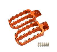 GCLANXI Nuovo CNC Forgiato Pedane Pedali Poggia for KTM 690 790 950 990 1090 1190 1290 Super Adventure R Supermoto RT Enduro SMC SMR(Orange)