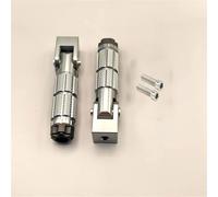 GCLANXI Pedale universale pieghevole CNC for motocicletta, veicolo elettrico, con clip, pedale universale for bicicletta e motocicletta(Pedal Grey)