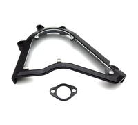GCLANXI Protezione pignone anteriore for moto, copricatena for KTM DUKE/RC 390 250 2017-2019 2018 ARANCIONE NERO(GZSP-K3-004-BK)