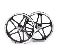 GCLANXI Set di ruote anteriori e posteriori 2.50-10, mozzo for cerchione for mini pit bike da 49 cc-50 cc, ruota in alluminio 30 * 30 * 15 cm