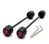 GCLANXI Slider antiurto for forcella anteriore posteriore for SUZUKI GSXR1000 GSX-R1000 2001-2022 05 07 17 Protezione ruota moto GSX-R 1000(GXSR1000 05-06 Blue)