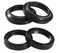 GCLANXI Sospensione Anteriore Forcella Ammortizzatore Ammortizzatore Paraolio e Copertura Antipolvere for Sinnis Outlaw Hoodlum 125 2017 2018 2019 2020 2021 2022 2023(2pcs Oil 2pcs Dust)