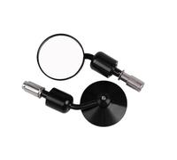 GCLANXI Specchietti for moto Specchietto retrovisore universale in alluminio CNC da 7/8" for specchietto laterale for bici elettrica Honda Street Bike Scooter(Black)