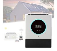 GCLCPAEN Inverter Solare Ibrido,CC 24V/48V A Ca 220-240V,Inverter Touchscreen da 3,6Kw-6Kw,con Controller Mppt da 80-120A,Conversione da 10 A 20Ms,per Batterie al Piombo-Acido/Litio,5.6kw