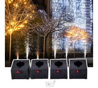 GCLCPAEN Mini Macchina per Fontane per Feste di Matrimonio,Fuochi D'artificio Telecomandati da Palco,Ricevitore Pirotecnico Freddo,1 Controllo,4 Posti,per Spettacoli Pirotecnici All'aperto,4 Pezzi