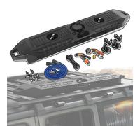 GCLCPAEN Serbatoio dell'Acqua per Doccia da Tetto da 30 Litri,con Pompa Elettrica da 12V,Tubo dell'Acqua Telescopico Nascosto,Design Antifurto,6 modalità di Spruzzo,Fornitura d'Acqua Esterna,Nero