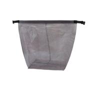 Gcljlmy Beauty case portatile in rete, organizer per cosmetici, da viaggio, università, dormitorio, doccia, cose importanti, borsa da bagno, trousse per cosmetici da donna, grigio., L, A