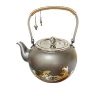Gcljlmy Bollitore, caffettiera per caffè, manico anti-scottature, teiera stabile, resistente al calore, multifunzione per la casa, sala da tè, cucina picnic (B)