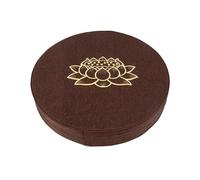 Gcljlmy Cuscino da yoga, ideale come regalo per adulti, per la preghiera buddista, cuscino da pavimento, cuscino da yoga, per lo yoga (caffè)