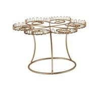 Gcljlmy Espositore per popcorn con 6 fori, decorazione versatile, unico e stabile espositore per sacchetti di waffle
