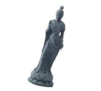 Gcljlmy Guan Yin Statua Femmina Buddha, Paesaggio Acquario Artigianato Ornamento Kuanyin Figura Buddha Ufficio Scrivania