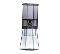 Gcljlmy Macchina da caffè gelato, caffettiera in vetro, pratica macchina da caffè portatile, macchina da caffè ghiaccio, caffettiera in vetro per feste, caffè (nero)