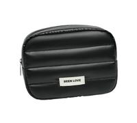 Gcljlmy Organizer da viaggio, borsa per la cultura, grande capacità, pratica borsa per il trucco da bagno, borsa per cosmetici da donna per set di pennelli, Nero , moderno