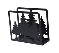 Gcljlmy Porta tovaglioli natalizi 12 x 4,2 x 10 cm, decorativo multiuso con silhouette scavata (Style A)