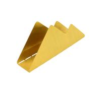 Gcljlmy Portatovaglioli in acciaio inox, moderno, liscio, verticale, per ristoranti, tavolo da pranzo, decorazione matrimonio (oro)