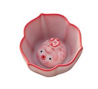 Gcljlmy - Tazza da tè con pesce vescica, unica, elegante, con animali domestici, per la festa del papà, regalo di inaugurazione della casa, ufficio, ristorante (Bougainvillea)