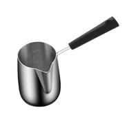 Gcljlmy Teiera da caffè turca, mini pentola per zuppa con manico lungo, piccola pentola, casseruola per scaldare zuppa, bruciare olio, cucina (350 ml)
