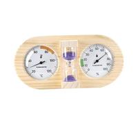 Gcljlmy Termometro igrometro 3 in 1 per sauna, camera da letto, cameretta dei bambini, palestra e spa (viola)