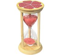 Gcljlmy Timer visivo clessidra per bambini e adulti, con clessidra colorata, timer da 10 minuti, conto alla rovescia, timer da cucina per casa, ufficio, scuola, cucina (30 minuti rosa)